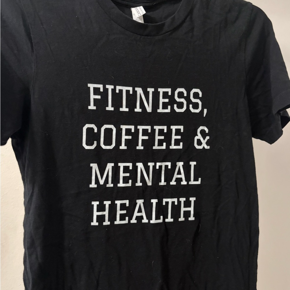 Bella Canvas Black Crew Neck Tee with White Tag
